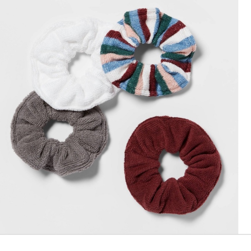 4pk Hair Drying Towel Twisters Core Basics Pack - Room Essentials